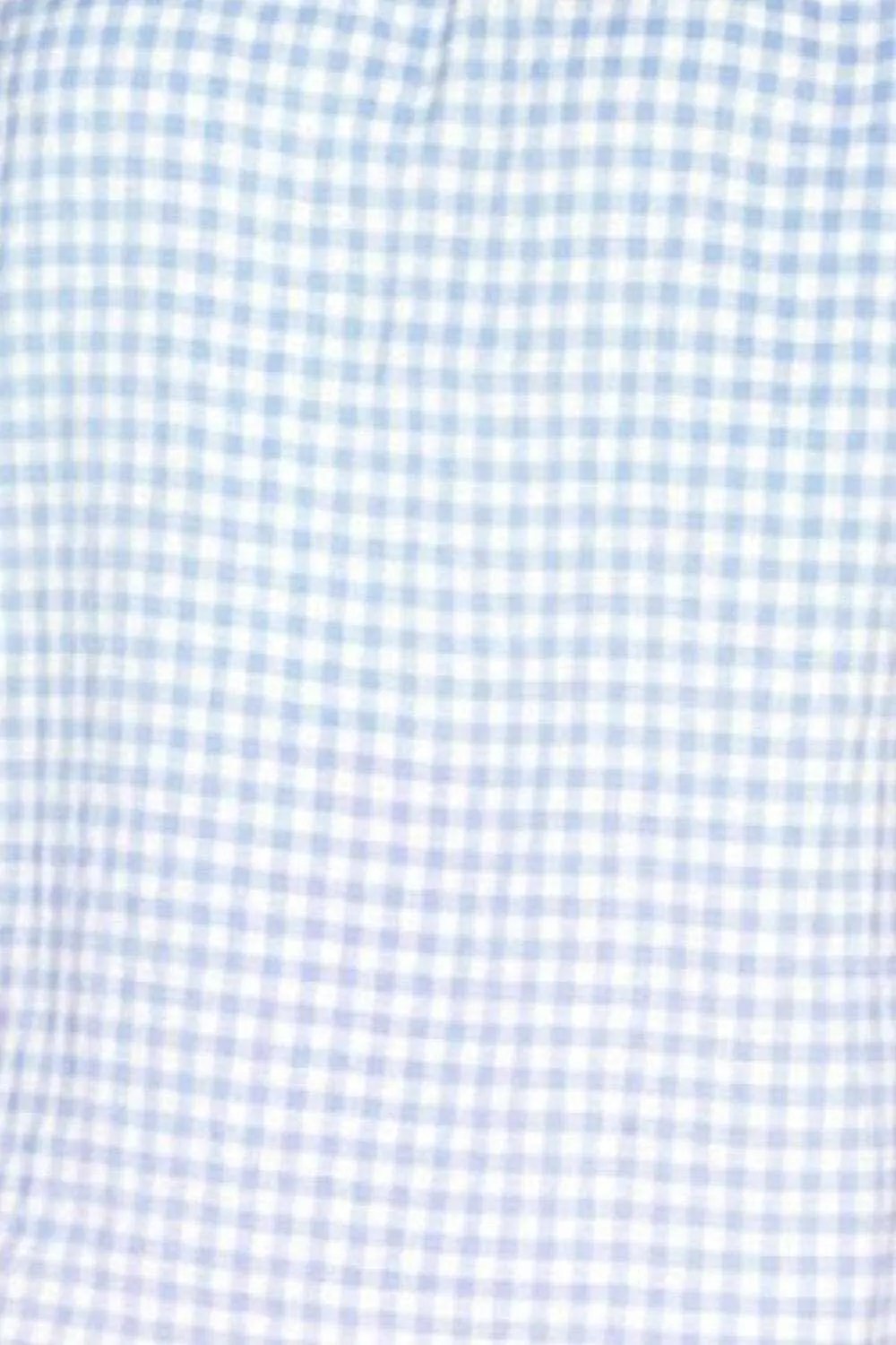 Embroidered plaid cotton blouse - Love Salve